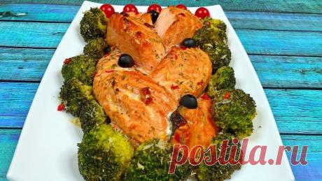 Когда хочу удивить гостей, я готовлю необычное горячее из красной рыбы и шикарно его подаю (получается вкусно и празднично) | КУ-КУ, ТУТ ВКУСНЯТИНА! Пульс Mail.ru