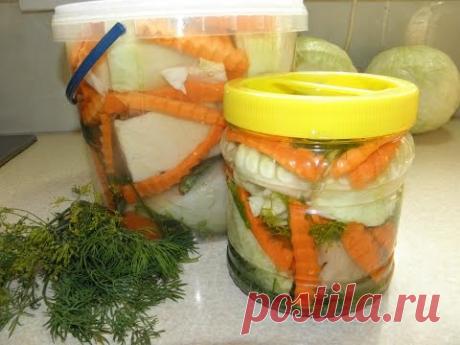 Квашенная капуста, турша по-болгарски.