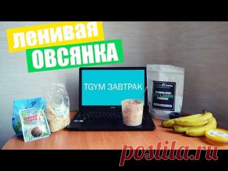 ♡ TGYM ЗАВТРАК ♡ Ленивая Овсянка и ответы на Ваши ВОПРОСЫ