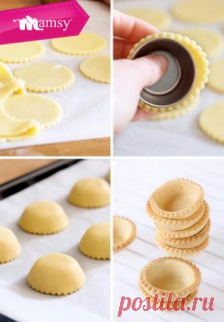 Песочные корзиночки