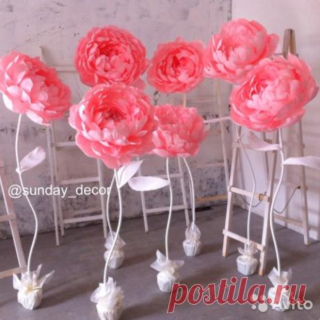 цветы из бумаги большие - Поиск в Google