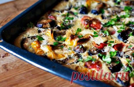 Жареные овощи, запеченные в тесте - пошаговый рецепт приготовления с фото