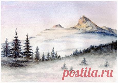 японские мотивы в акварели - Поиск в Google