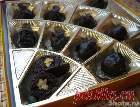 Конфеты “Фрукты в шоколаде”.