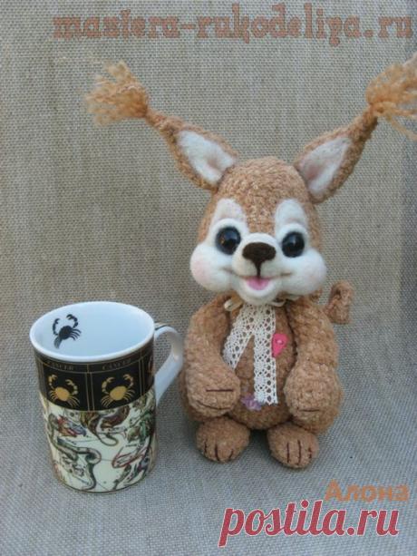 Мастера рукоделия - рукоделие для дома. Бесплатные мастер-классы, фото и видео уроки - Мастер-класс по вязанию крючком: Бельчонок