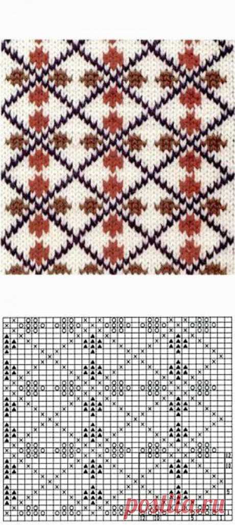 Жаккардовый узор — Шпуля - сайт о вязании