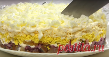 Рецепт вкусного и нежного салата «Селедка под снегом» – В РИТМЕ ЖИЗНИ