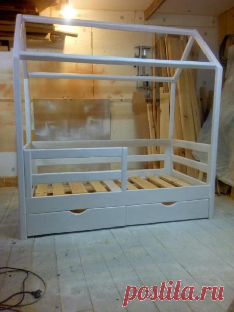 Кроватки-домики от Юры Ананьева | | Для тех, кто любит работать с деревом