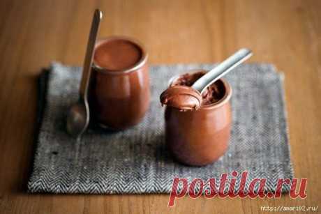 Шоколадно-банановая джем-паста .