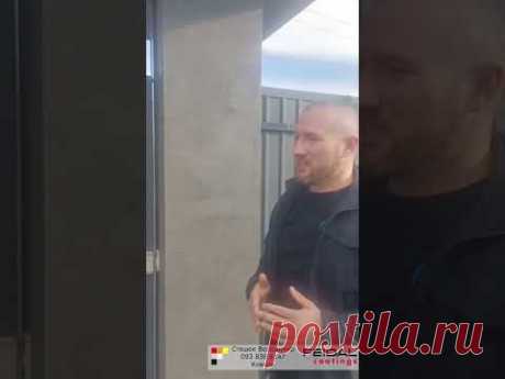 Арт бетон на колоннах вашого фасаду. Проста та гарна фактура!