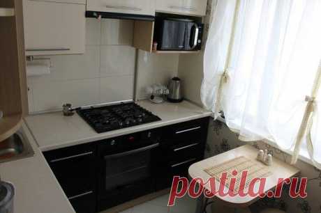 Кухня: уют на 5,6 "квадрата"