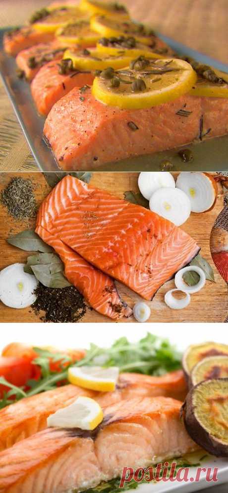 Лосось запеченный в духовке: рецепт пальчики оближешь. ФОТО » Женский сайт InfoWoman.com.ua. Полезные советы для женщин