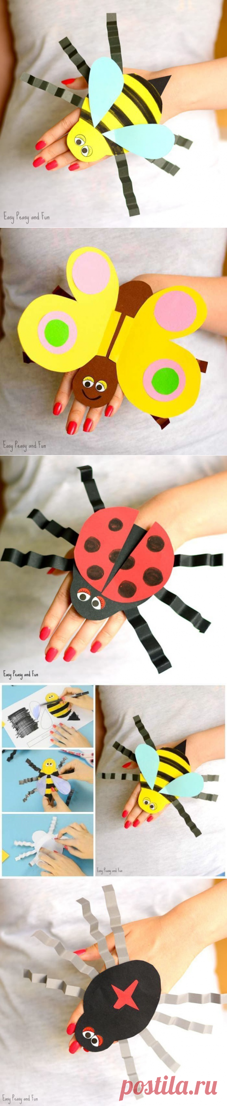 Поделки игрушки. шаблоны — Поделки с детьми