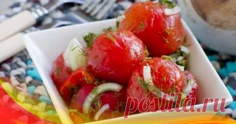 Закусочные помидоры с болгарским перцем | Вкусно приготовим