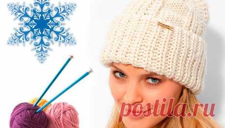 Шапки спицами: схемы вязания, новинки 2019 (фото, пошагово)