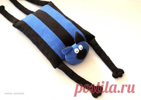 Подушка-кот своими руками