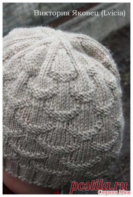Вязание спицами. Шапочка "Ракушки" (Shells hat).: lvica_a — ЖЖ