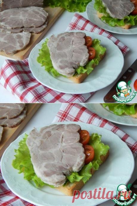 Домашняя ветчина в мультиварке - кулинарный рецепт