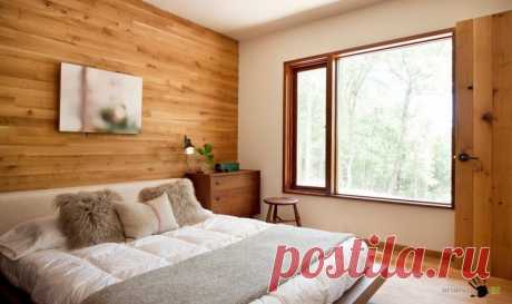Спальня: практичная красота на 12 кв м — Мой дом