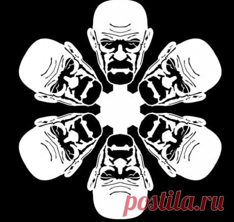 Анонимус и Ко : шаблоны снежинок