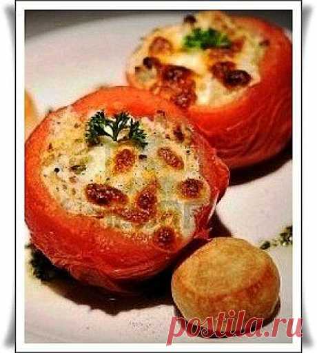 Фаршированные помидоры .