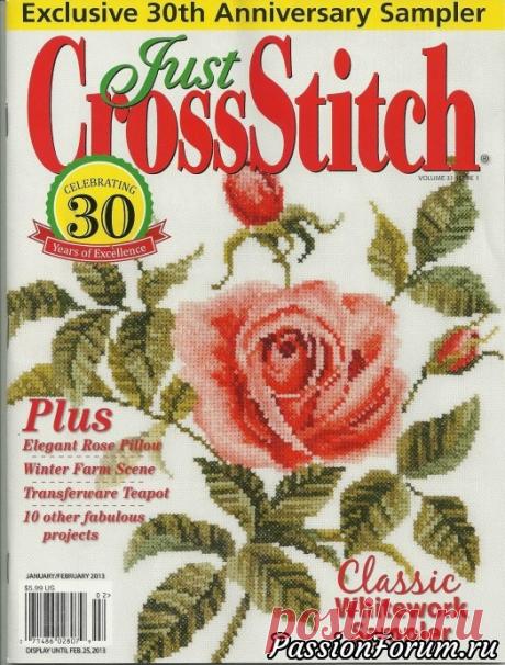 Вышивка крестом "Just Cross Stitch" - запись пользователя verav (Вера) в сообществе Вышивка в категории Схемы вышивки крестом, вышивка крестиком