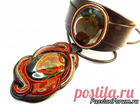 Красивое хобби. Натуральные камни в коже. - запись пользователя ЯрРина (Ирина) в сообществе Прочие виды рукоделия в категории Другие виды рукоделия