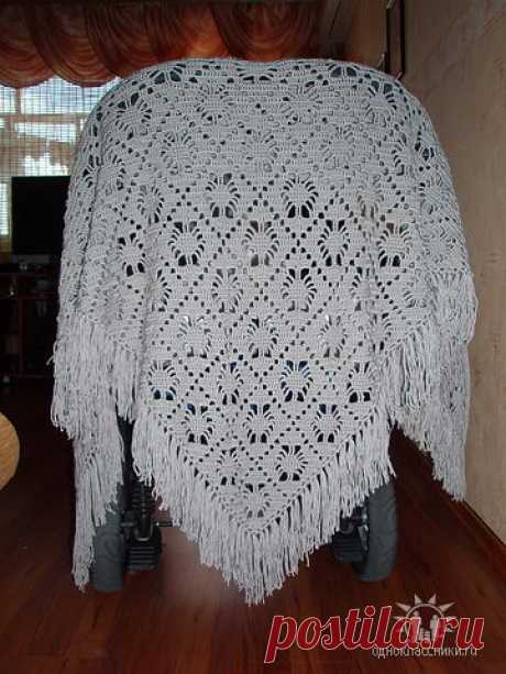Вязание крючком - накидки,пончо,шали | Записи в рубрике Вязание крючком - накидки,пончо,шали | Дневник Басёна