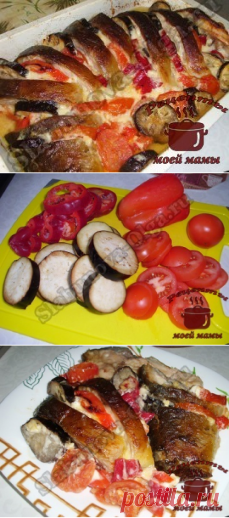 Карп запеченный. Рецепт. Фото