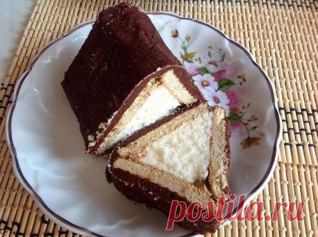 ДОМИК творожно-песочный !
*Ингредиенты: 200 г творога, 15 шт песочного печенья,
10 ст/л сахара, 250 г слив/масла, 4 ч/л какао. Приятного аппетита!