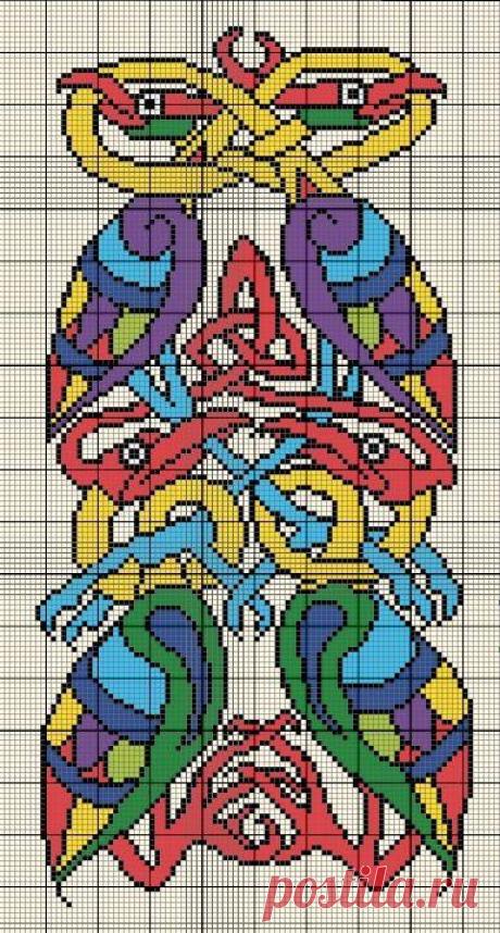 Celtic Birds Cross Stitch Pattern | Cross Stitch: Celtic