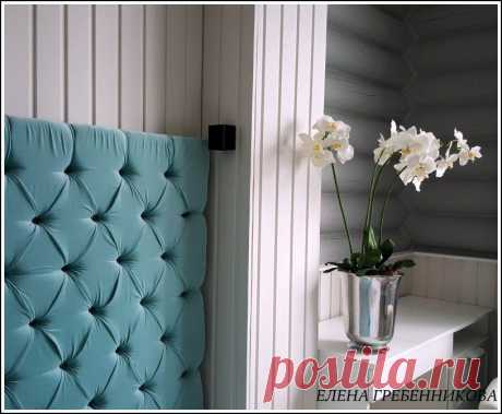 Капитоне, или Каретная стяжка. Как сделать изголовье кровати своими руками