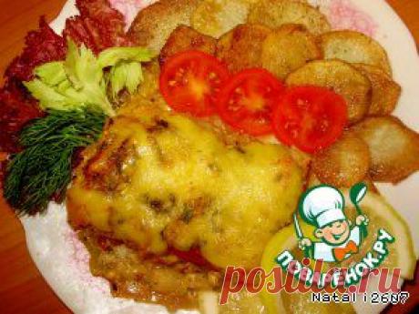 Запеченный пангасиус под овощами - кулинарный рецепт