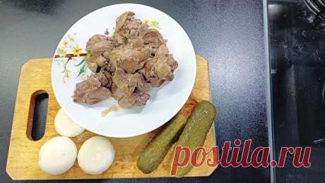 Салат из куриной печени - Рецепт салата из печени курицы