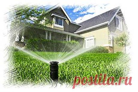 Системы полива газонов