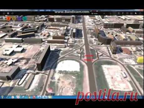 Civil 3D 2016 city export InfraWorks 360 (Уральск-Атырау)