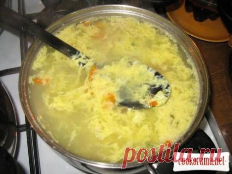 Суп з "Колобками" і яєчною заливкою / Овочеві супи / Кукорама — смачні рецепти!