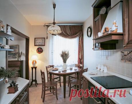 Дизайн штор для кухни