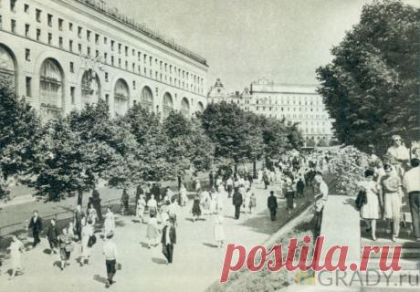 Москва, Россия - Проспект Маркса - 1962-й год - г3328 | GRADY.ru