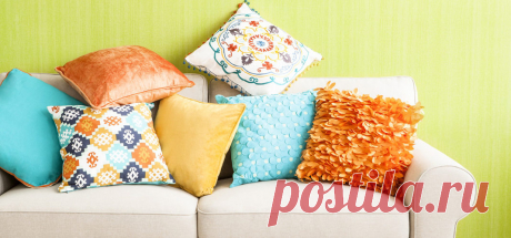 Декоративные подушки своими руками: фото, пошаговый мастер-класс