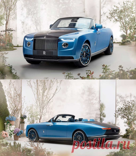 Кабриолет Rolls-Royce Boat Tail: фото, видео, техника