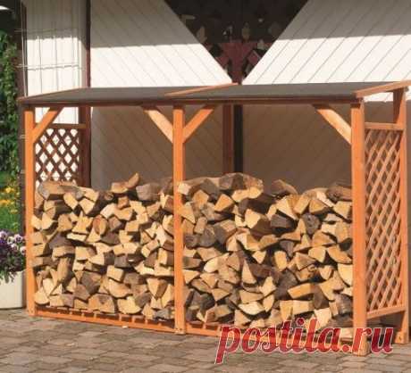Дровница своими руками — варианты миниатюрных дровяных хранилищ