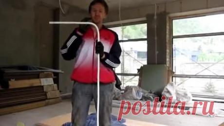 Как согнуть металлопластиковую трубу руками?