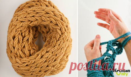 Чудо - снуд за полчаса без спиц и крючка!
Признаюсь, вначале я скептически отнеслась к этой идее, теперь поняла, мне попадались неудачные фотографии. Вот этот мастер-класс мне очень понравился, для себя поняла, чтобы было красиво, нужно брат…