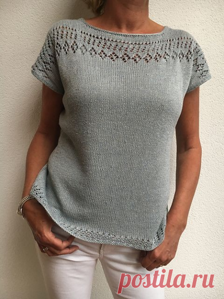 Ажурные узоры спицами для модных топов 2021 | Копилка узоров (Вязание спицами) | Яндекс Дзен