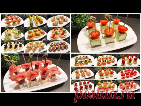 ТОП 18 Быстрых закусок для рождественской вечеринки 2023-2024. Простые закуски за 5 минут!