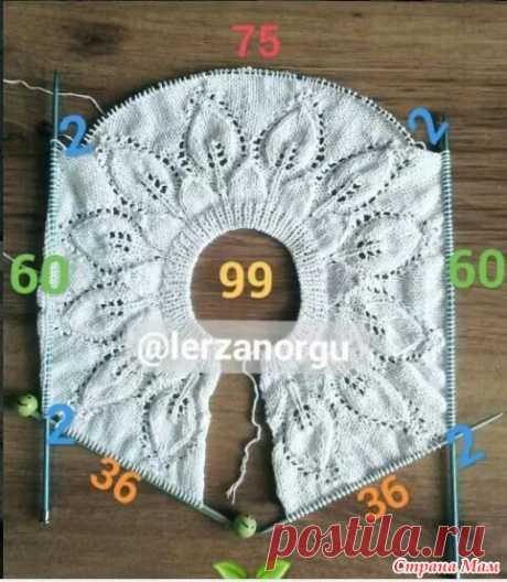 . Как вяжется кокетка? - Помощь в вязании - Страна Мам
