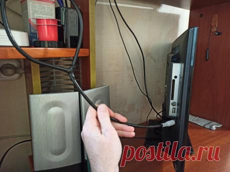 Мощная комнатная антенна для Цифрового ТВ за пять минут своими руками. | Мастерская Палыча | Яндекс Дзен