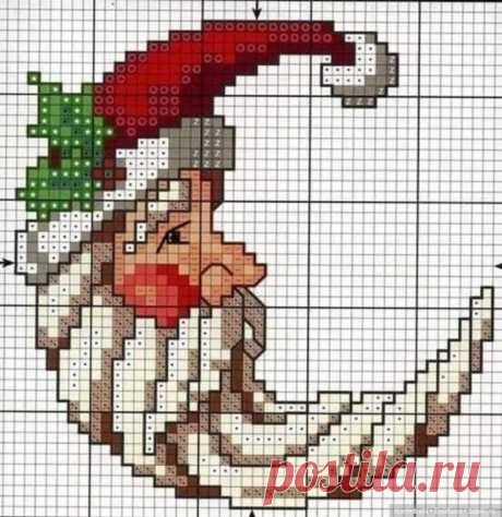 Схемы для вышивки, новогоднее - Схемы вышивки крестом | Бэйбики - 407014