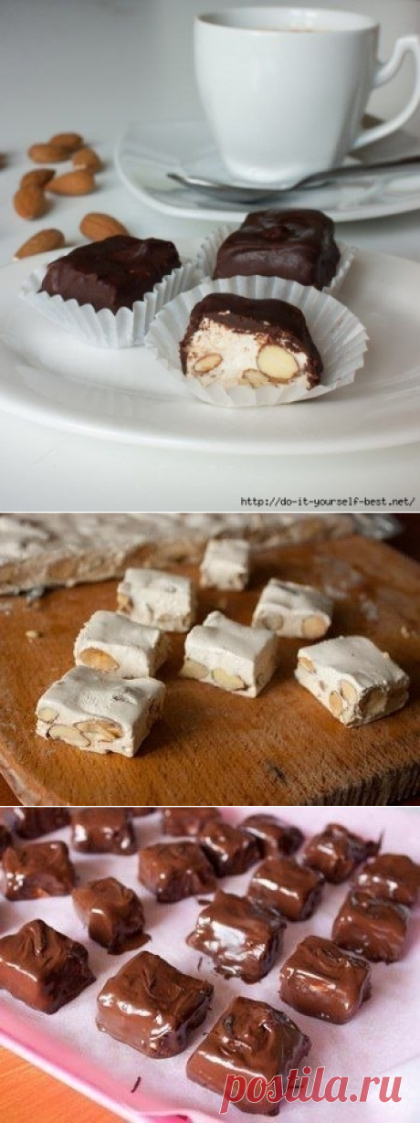 Нуга в шоколаде